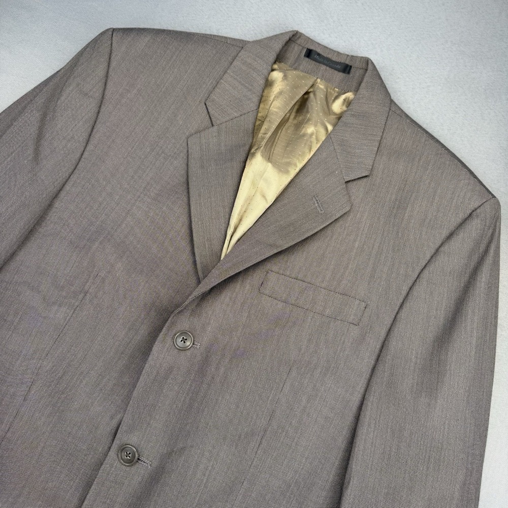 Calvin Klein Macys‎ Men's Three Button Blazer Jacket Brown Size 38R